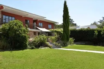 Image de Pedriza-la casa de Galapagar, charming lodging, terrace and garden view
