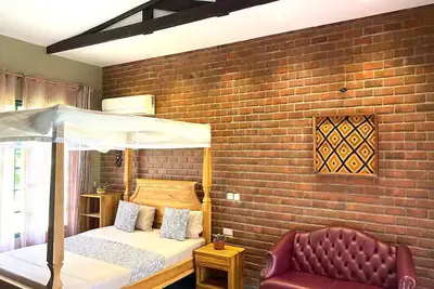 Red room in Kijiji Chetu at Kerege