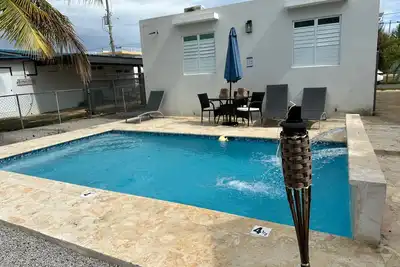Image de 3-bedroom Beach Ranch house walking distance to Boqueron, Ac, WiFi, private pool