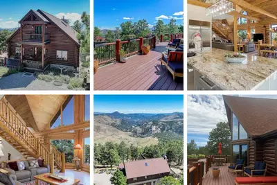 Image de Luxe Mtn Escape + Epic Views + Indoor/Outdoor Bar!