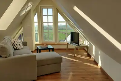 Image de No. 2/ 2-room apartment (left, 64m²) 2-6 pers. , upper floor - H3 Living at the Hofcafé with