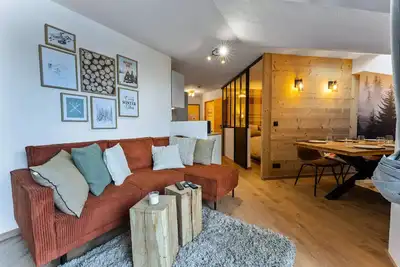 Image de Spacieux studio de montagne aux pieds des pistes