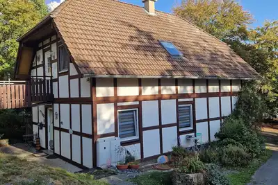 Image de Beautiful vacation apartment at Kellerwald with balcony and garden - Ferienhaus Buml