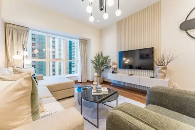 Image de Upgraded 2br with Partial Sea and City Views Near the Beach, Elite Residence