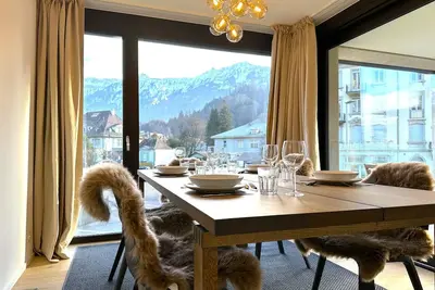 Image de SwissHut Modern 5min Interlaken West Station - Apart. Rugen 2