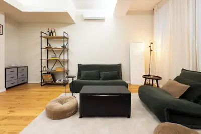 Image de Modern Flat – Via De Sanctis 61, Metro & WiFi