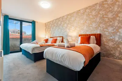 Image de 1 Bed Apartment Sleeps 5 - Balcony - WiFi & Tv