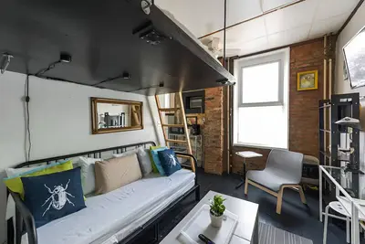 Image de Bussin efficiency apartment in fab Fishtown Dog-Friendly, fast WiFi, Ac, W/D