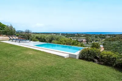 Image de Villa 'Domo La Vela' avec vue sur la mer, Wi-Fi et climatisation