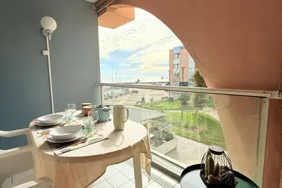 Appartement face à la mer et au port de plaisance