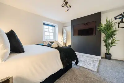 Image de Maison-Moderne-Salle de bain privée-Terrasse