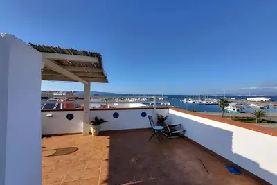 Image de Maison de vacances 'La Perla Del Mare' avec vue sur la mer, Wi-Fi et climatisation