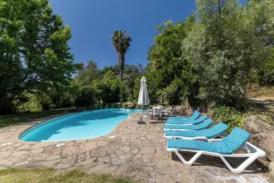 Maison de campagne \"Finca La Lobera\" avec vue sur la montagne, Wi-Fi et climatisation