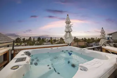 Ocean Views from Every Room! | Hot Tub Sunset Vibe