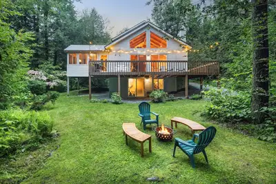 Image de Cabin Retreat in the Berkshire Woods