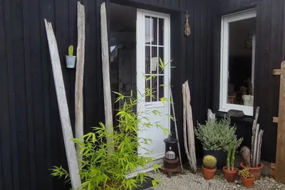 Image de Maison au bord de la mer dans l'esprit vacances