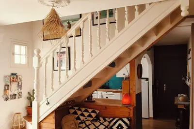 Image de Maison de bord de mer cosy et beau jardin