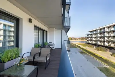 Image de Appartement à Dziwnów près du fleuve et plage
