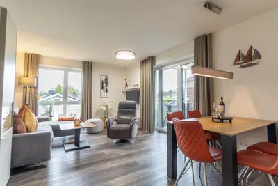 Image de New love - Haffkrug 4th Modern. Close to the beach. Cozy.