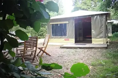 Image de Bungalow toilé CARAÏBES 20m² 2 chambres 4 personnes