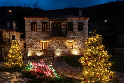 Image de Appartement \"Erato\" avec vue sur les montagnes, terrasse privée et Wi-Fi