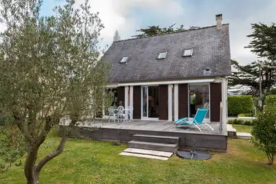 Image de Maison de vacances 'Esprit Maritime' avec terrasse privée, jardin privé et Wi-Fi