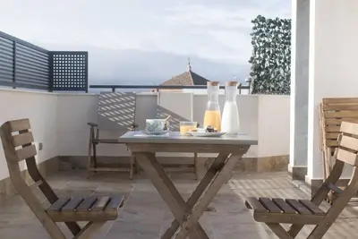 Image de Maison de campagne \"Posada Del Herrero\" avec piscine privée, Wi-Fi et climatisation