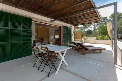 Image de Maison de vacances 'Twins Mar' avec piscine partagée, Wi-Fi et climatisation