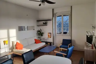 Image de duplex - centre ville & trajet à pied pour la gare