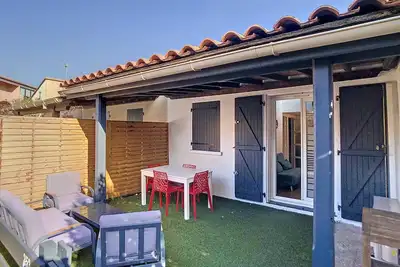 Image de Maison  Climatisée a 250m de la plage Dans résidence sécurisée. Parking Gratuit