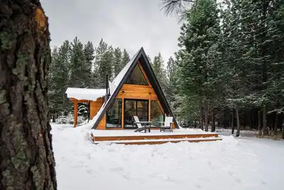 Image de Koselig A-Frame Near Sandpoint & Schweitzer