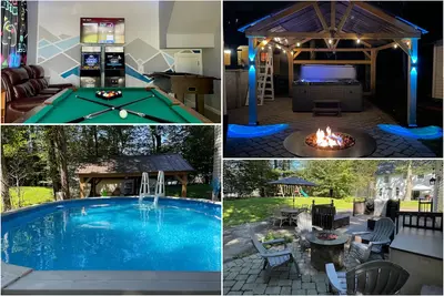 Image de LaCasa Pocono with Private Swimming Pool, Jacuzzi, Game Room & Playground