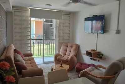 Image de Beautiful Villavo apartment with an elegant, sober and modern family atmosphere.