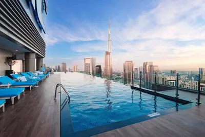 Image de 5 Stars Living Infinity Pool Burj Khalifa view