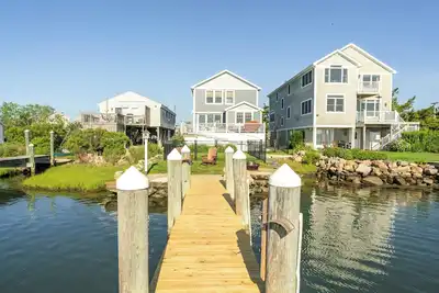 Coastal Gem with Water View and Private Dock