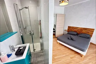 Appartement Climatisé avec 4 chambres - Proche de la Mer et des Transports