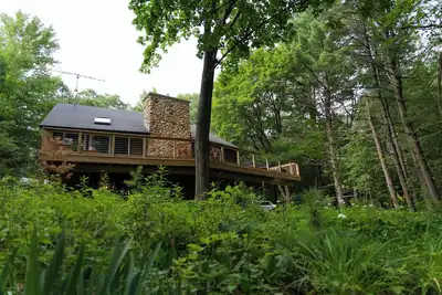 Image de Lakefront Home on quiet sandy lake near peaceful Wautoma Kayaks, Canoe, beach