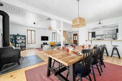 Image de Les Capelans | Foyer int & ext | Bbq | Vue sur le Fleuve | Babyfoot & Fléchettes