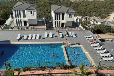 Image de 3-bedroom townhome in charming Akbük with WiFi, Ac. Enjoy a relaxing stay