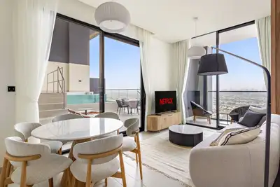 Image de Spectacular 2br  with Private Pool in Jvc