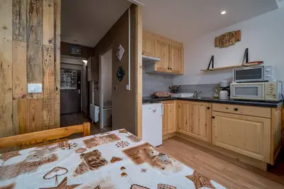 Image de Beau Studio 4 pers au pied des pistes