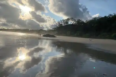 Image de Tranquil retreat on coastal route. By sand, surf, river, & jungle. Perfect vibe.