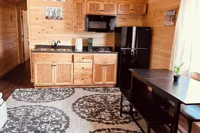 Image de Blue Cabin by the Brook in Surry close to Acadia National Park and Bar Harbor