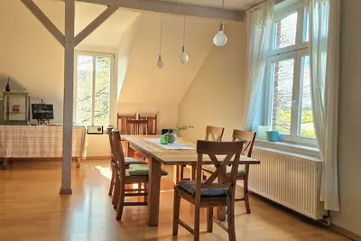 Image de House Elbgold. Vacation apartment with large eat-in kitchen directly on the Elbe