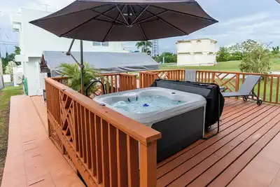 Image de Cozy House with a Hot Tub, Solar Panels in the Stunning Beach area of Boquerón.