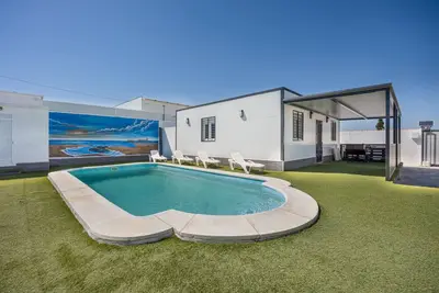 Image de Maison de vacances 'Chocolate' avec piscine privée, Wi-Fi et climatisation