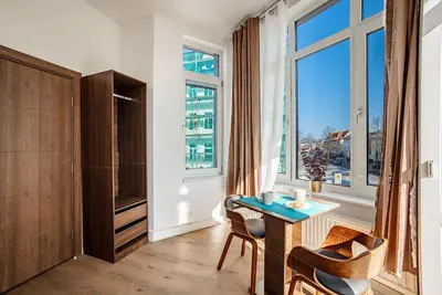 Image de Appartement 'Mit 2 Schlafzimmern Und Balkon' avec balcon et Wi-Fi