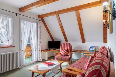 Image de Appartement '5' avec vue sur les montagnes, jardin partagé et Wi-Fi