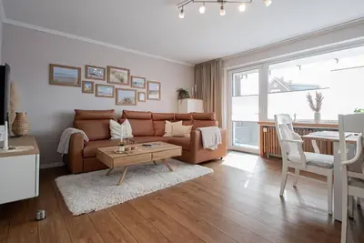 Image de Comfortable vacation apartment lütt un kommodig with terrace on Borkum