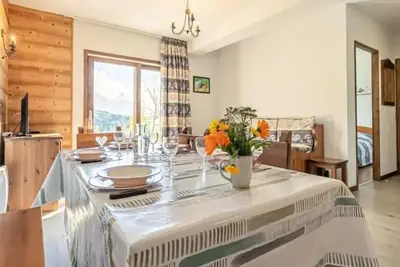 Image de Spo004 Ferienwohnung 6 Pers mit Terrasse und schönem Bergblick